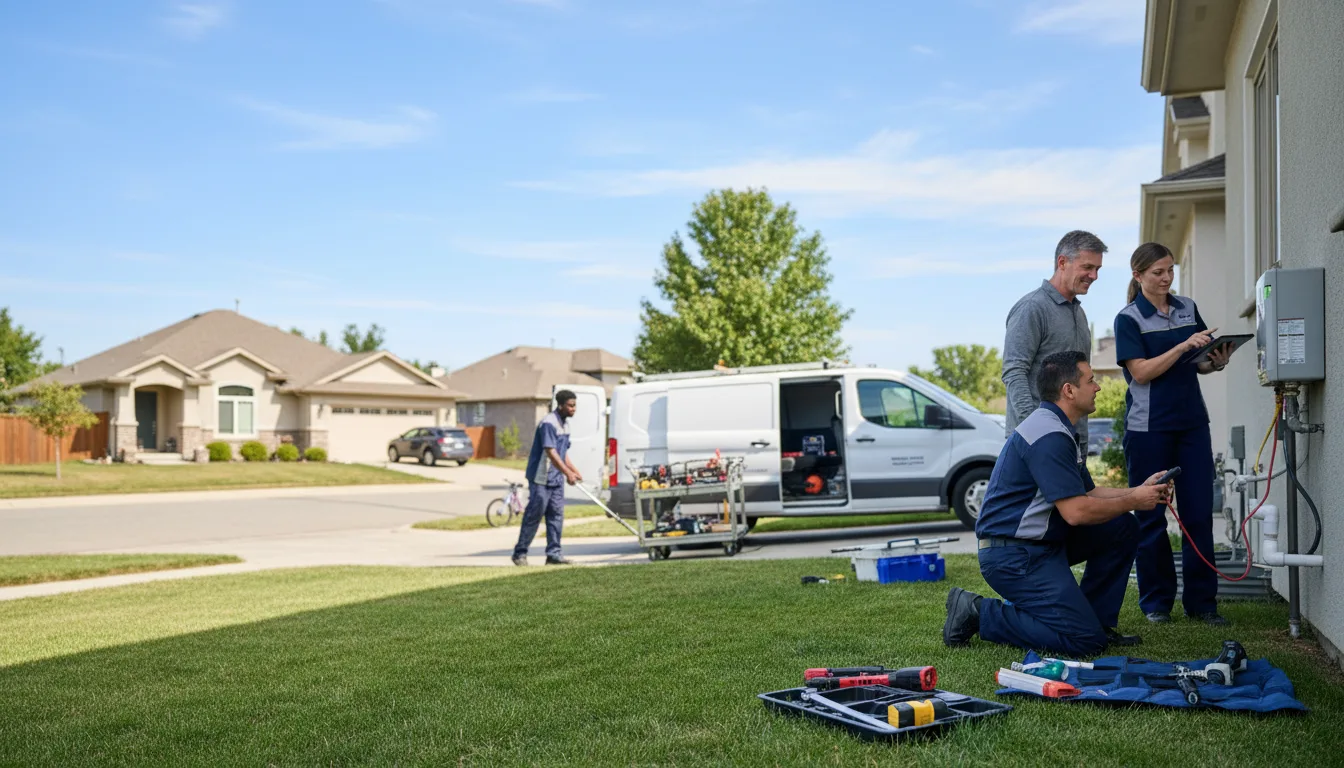 Tankless water heater service in Clairfield, TN